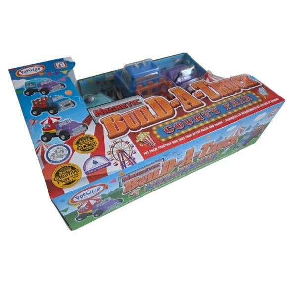 NEW! Popular Playthings Magnetic Build-a-Truck™ County Fair - Picture 5 of 6